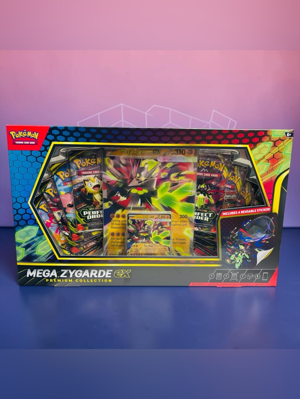 SEALED! Pokémon TCG: Mega Zygarde ex Premium Collection box
